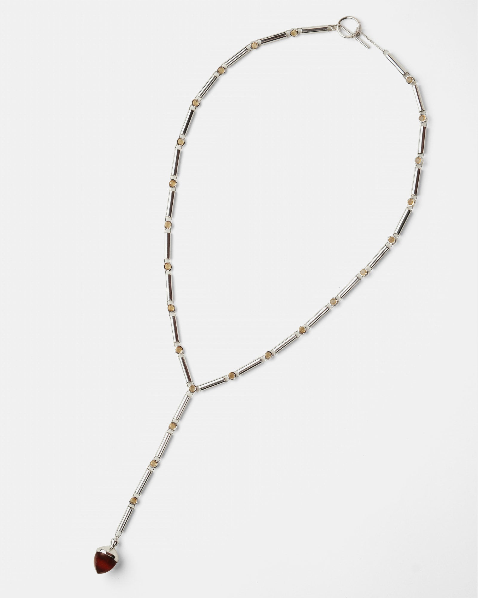 Axis Silver Necklace